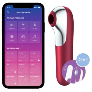 Satisfyer Dual Love i Lufttrycksvibrator från Satisfyer.
