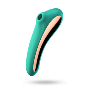 Satisfyer Dual Kiss - Green i SEXLEKSAKER - MEST FÖR HENNE - Vibratorer - Lufttrycksvibrator från Satisfyer.