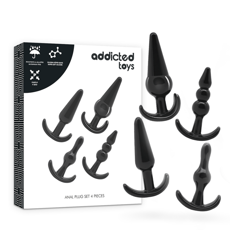 ADDICTED TOYS - ANALPLUGG 4-DELS SET Home > Sexleksaker fr&aring;n ADDICTED TOYS.